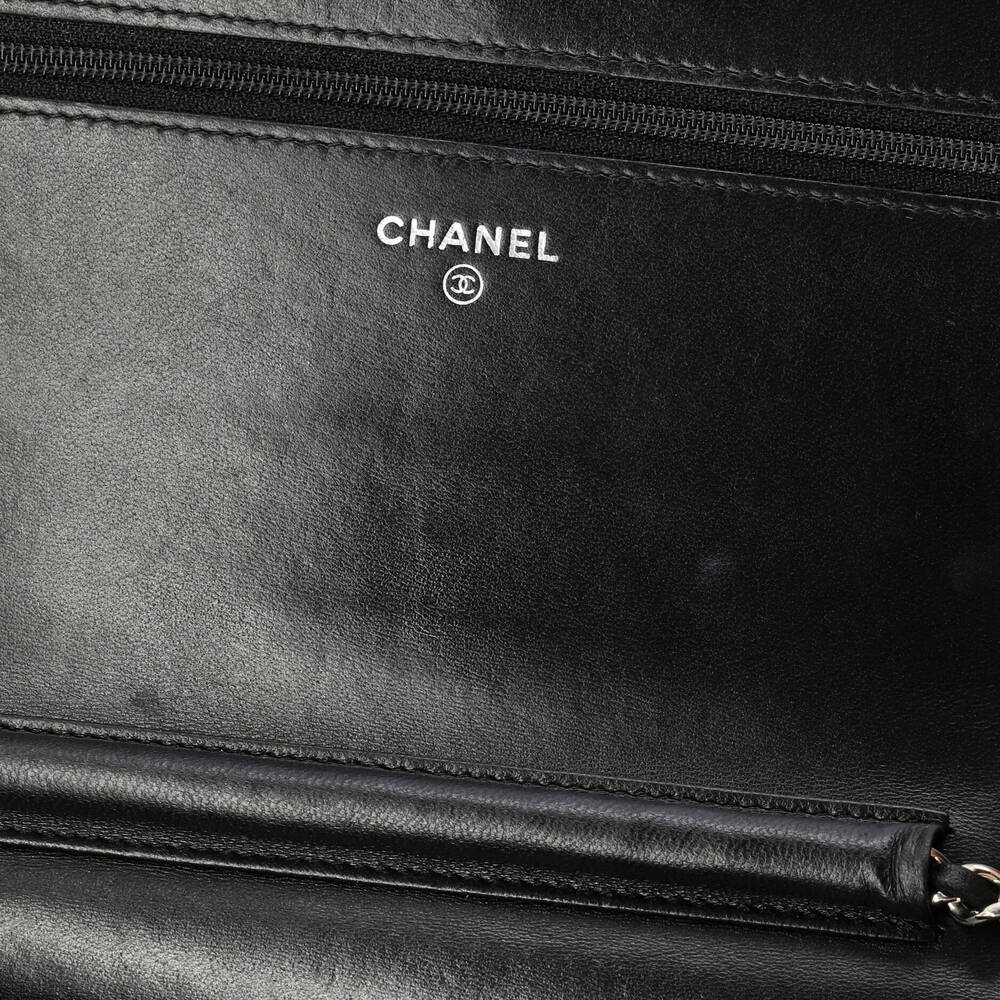 Chanel Airlines Wallet On Chain Quilted #222595C24B - Picture 8 of 9